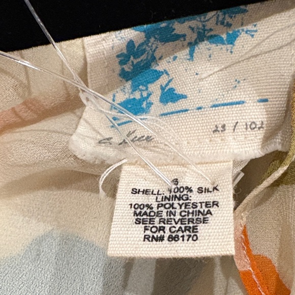 Anthropologie Multicolor Wave Maxi Dress - Picture 9 of 9